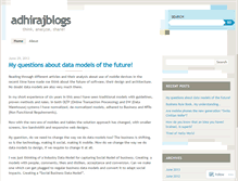 Tablet Screenshot of adhirajblogs.wordpress.com