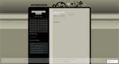 Desktop Screenshot of metodologijafpn.wordpress.com