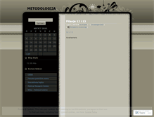 Tablet Screenshot of metodologijafpn.wordpress.com