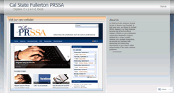 Desktop Screenshot of csufprssa.wordpress.com