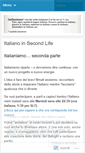 Mobile Screenshot of italianiamo.wordpress.com