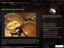Tablet Screenshot of cookingattheimprov.wordpress.com