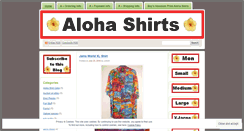 Desktop Screenshot of hawaiianprintalohashirts.wordpress.com