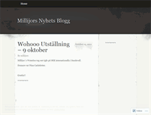 Tablet Screenshot of millijors.wordpress.com