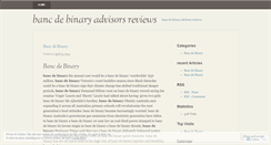 Desktop Screenshot of grc.bancdebinaryadvisorsreviews.wordpress.com