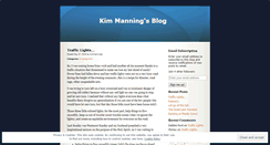 Desktop Screenshot of kimmanning2.wordpress.com