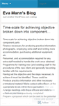 Mobile Screenshot of evamann.wordpress.com