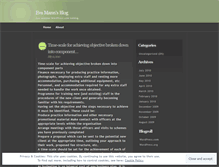 Tablet Screenshot of evamann.wordpress.com