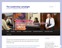 Tablet Screenshot of leadershiplamplight.wordpress.com