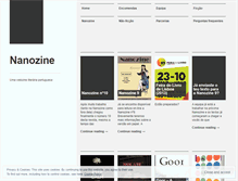 Tablet Screenshot of nanoezine.wordpress.com