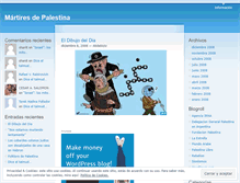 Tablet Screenshot of martiresdepalestina.wordpress.com