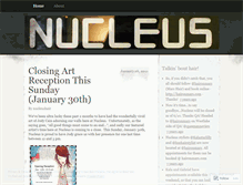 Tablet Screenshot of nucleushair.wordpress.com