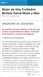 Mobile Screenshot of lamujerdehoy.wordpress.com