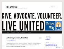 Tablet Screenshot of liveunitednemo.wordpress.com