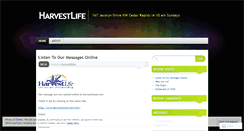 Desktop Screenshot of harvestlifeia.wordpress.com