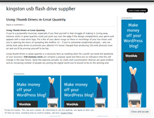 Tablet Screenshot of kingstonusbflashdrive.wordpress.com