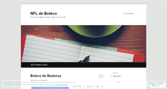 Desktop Screenshot of nfldeboteco.wordpress.com