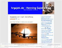Tablet Screenshot of hrgajek.wordpress.com