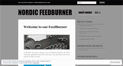 Desktop Screenshot of nordicfeedburn.wordpress.com