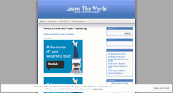 Desktop Screenshot of learntheworld.wordpress.com