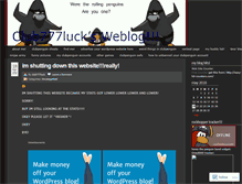 Tablet Screenshot of club777luckcp.wordpress.com
