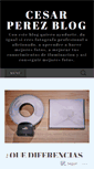 Mobile Screenshot of cesarperezblog.wordpress.com