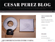 Tablet Screenshot of cesarperezblog.wordpress.com