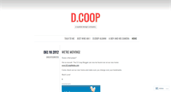 Desktop Screenshot of dcoopsd.wordpress.com