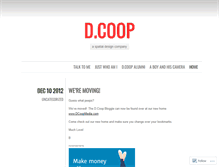 Tablet Screenshot of dcoopsd.wordpress.com