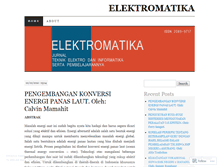 Tablet Screenshot of jurnalelektro.wordpress.com