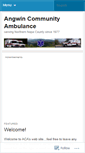 Mobile Screenshot of angwinambulance.wordpress.com