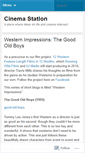 Mobile Screenshot of cinemastationblog.wordpress.com