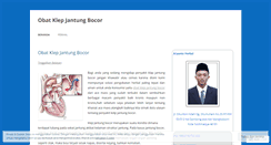 Desktop Screenshot of obatklepjantungbocorbis.wordpress.com