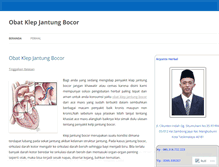 Tablet Screenshot of obatklepjantungbocorbis.wordpress.com