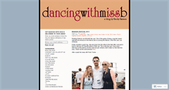 Desktop Screenshot of dancingwithmissb.wordpress.com