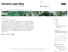 Tablet Screenshot of giannilopes.wordpress.com