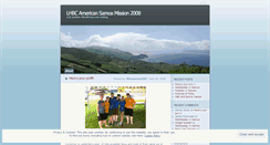 Desktop Screenshot of lhbcsamoa2008.wordpress.com