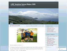 Tablet Screenshot of lhbcsamoa2008.wordpress.com