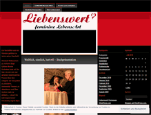 Tablet Screenshot of liebenswert.wordpress.com