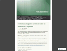 Tablet Screenshot of annelowenthal.wordpress.com
