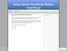 Tablet Screenshot of ismartstudy.wordpress.com