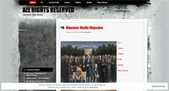 Desktop Screenshot of dinomediamagazine.wordpress.com