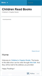 Mobile Screenshot of childrenreadbooks.wordpress.com