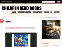 Tablet Screenshot of childrenreadbooks.wordpress.com