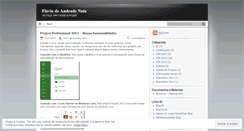 Desktop Screenshot of flavioandradeneto.wordpress.com