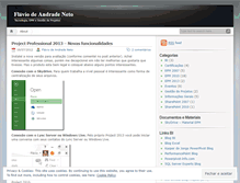Tablet Screenshot of flavioandradeneto.wordpress.com