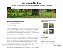 Tablet Screenshot of ichbininberlin.wordpress.com
