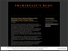 Tablet Screenshot of im1mjrpain.wordpress.com