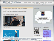 Tablet Screenshot of harimawan.wordpress.com