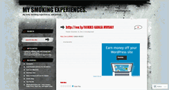 Desktop Screenshot of dailysmoker.wordpress.com